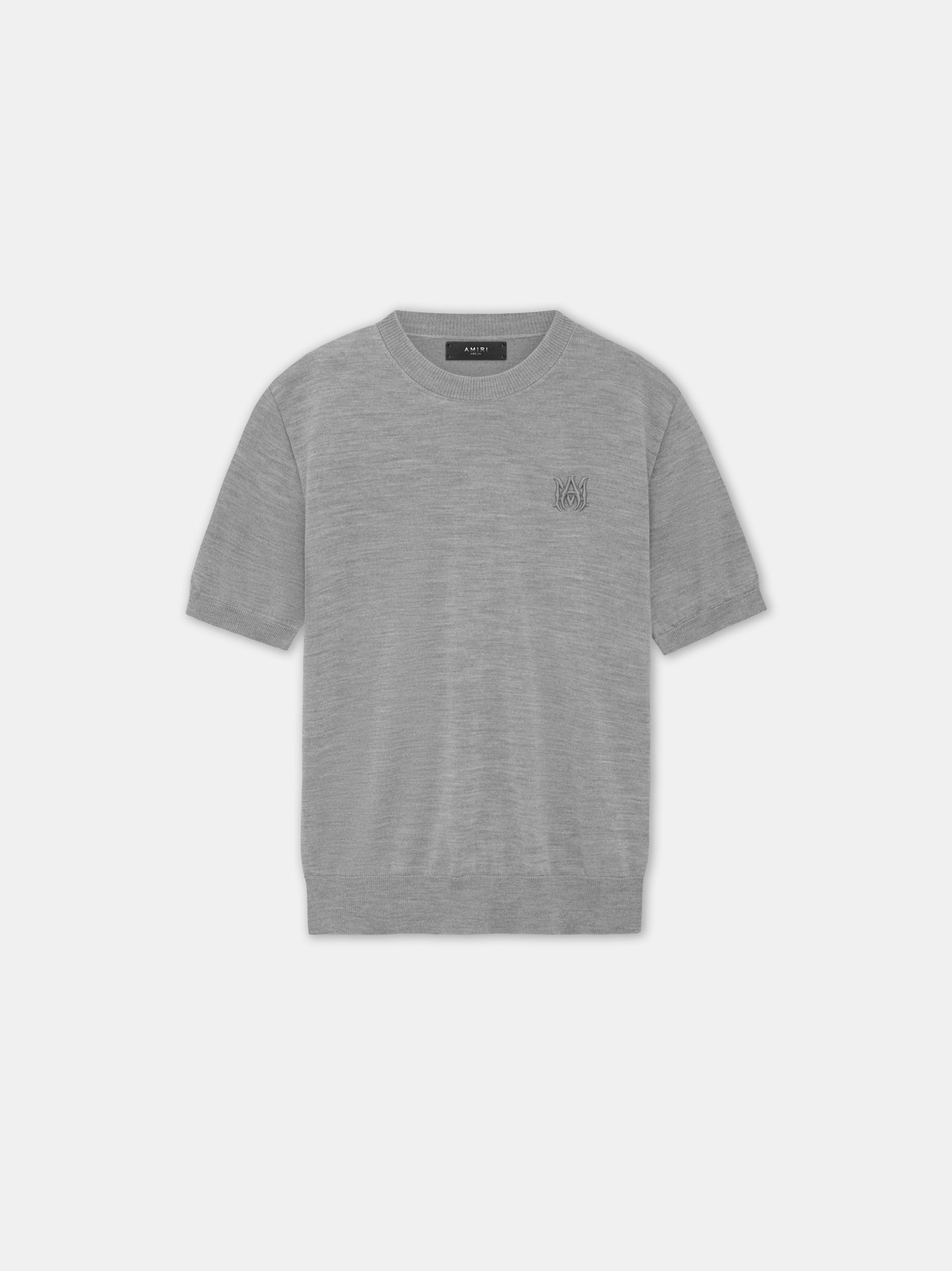 Amiri Ma Tee Men Knitwear Grey | TUCPMSG-03