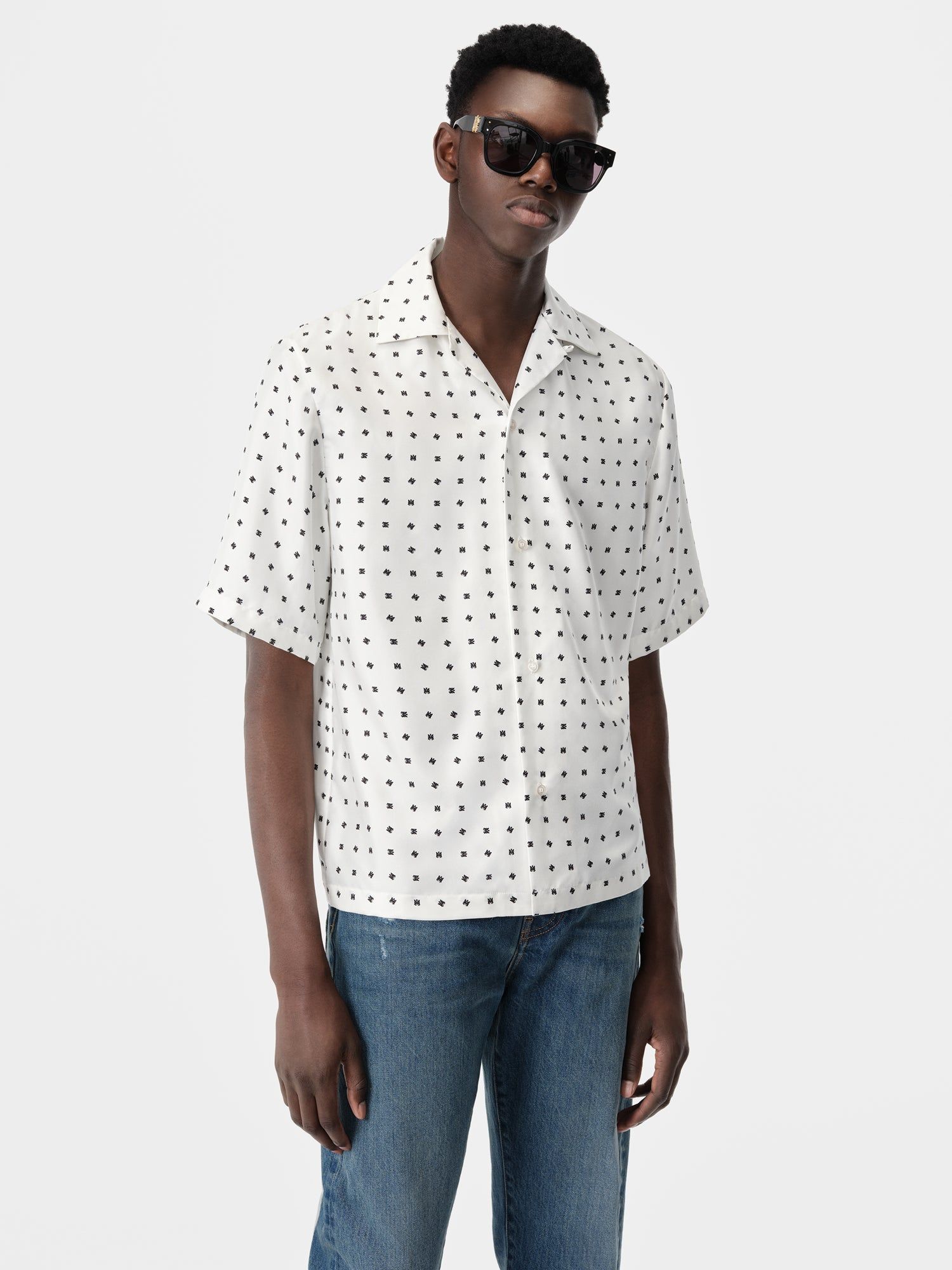 Amiri Mix And Match Ma Shirt Men Shirts White | XSULBIJ-96
