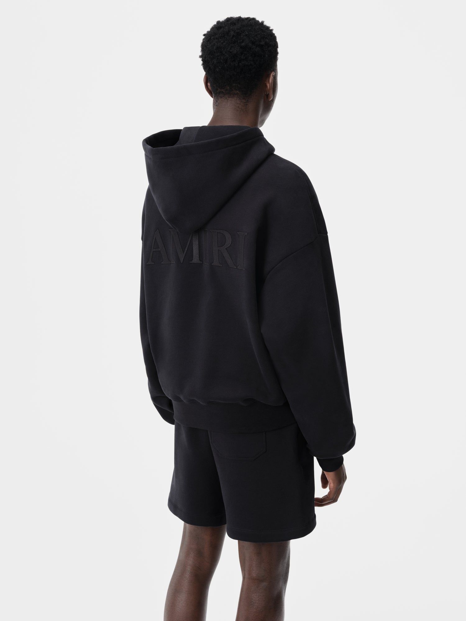 Amiri Oversized Hoodie Men Sweatshirts Black | DMHCAVX-34