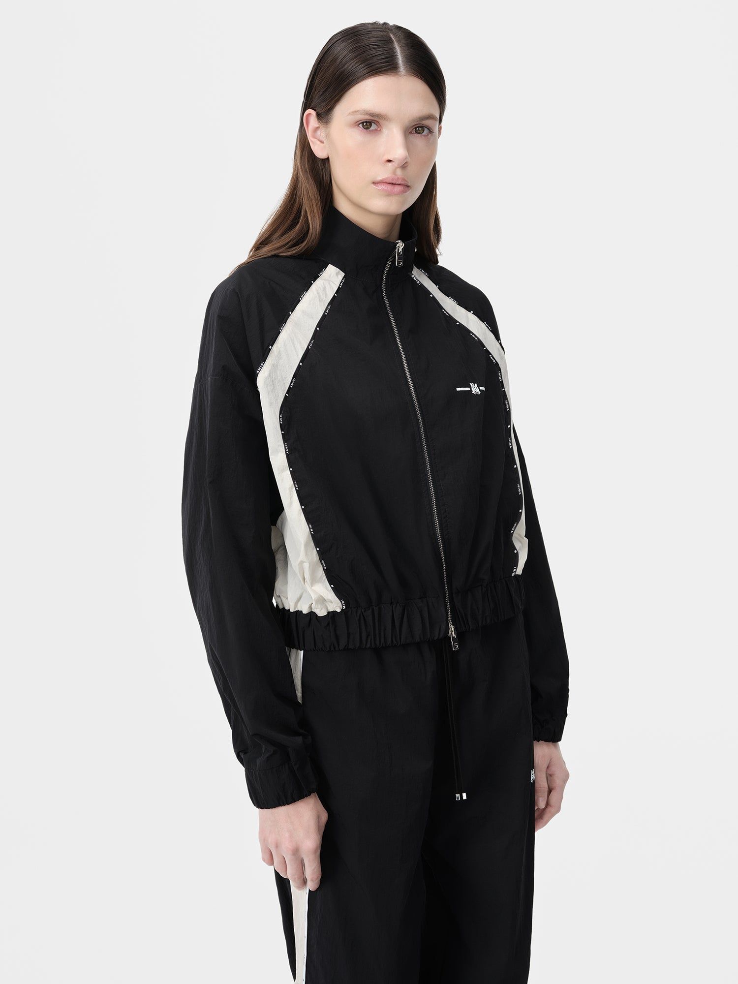 Amiri Raglan Ma Track Jacket Women Outerwear Black | CEUIZMS-03