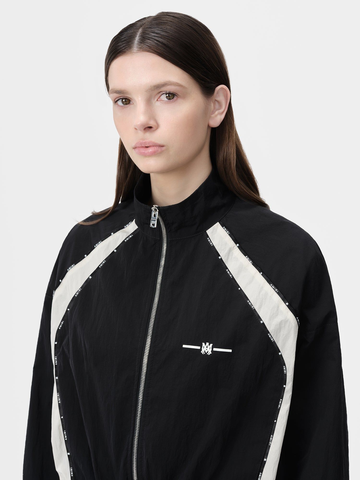 Amiri Raglan Ma Track Jacket Women Outerwear Black | CEUIZMS-03