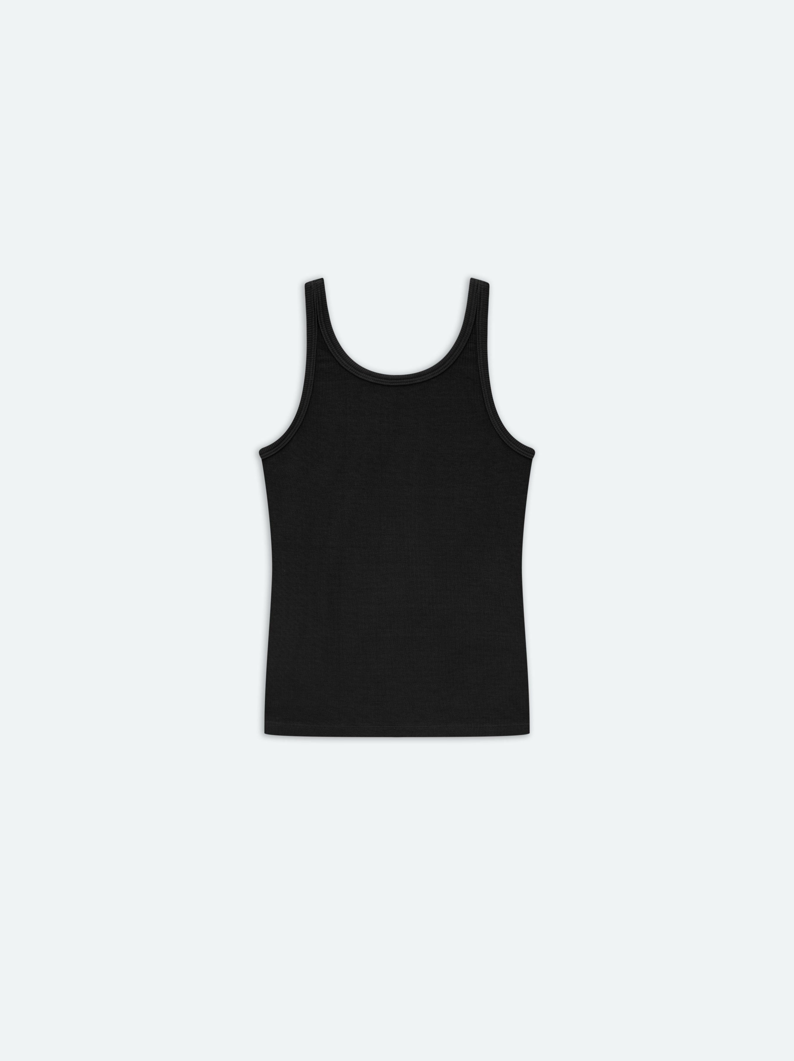 Amiri Rib Tank Women Knitwear Black | RDKBZCS-60