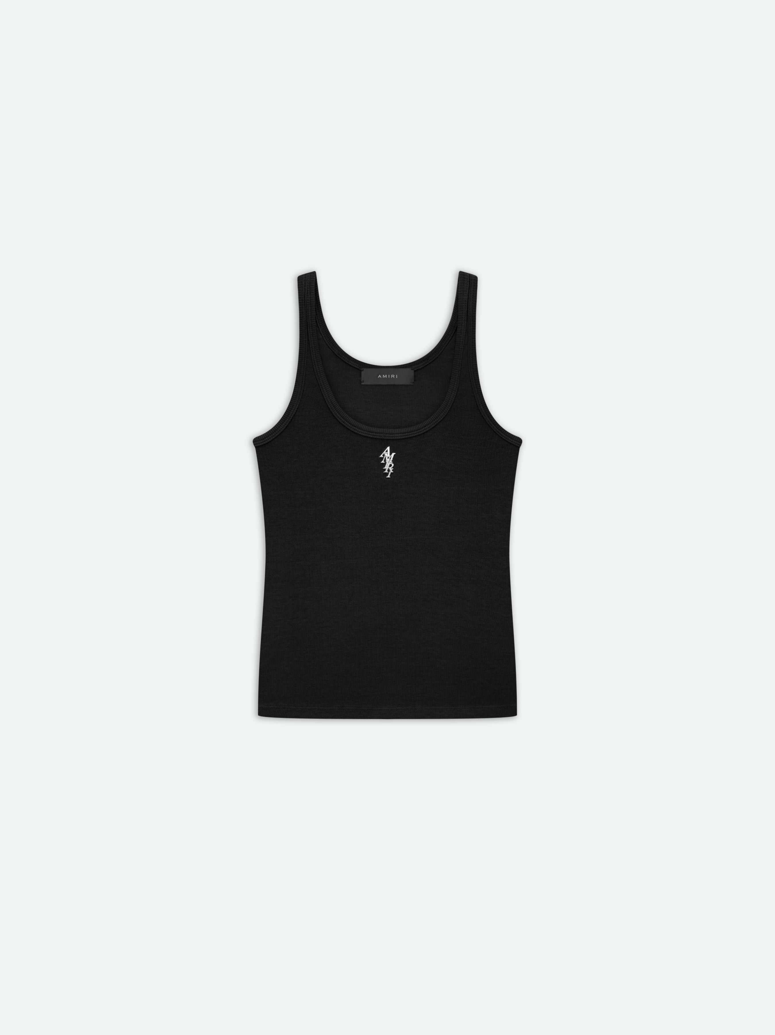 Amiri Rib Tank Women Knitwear Black | RDKBZCS-60