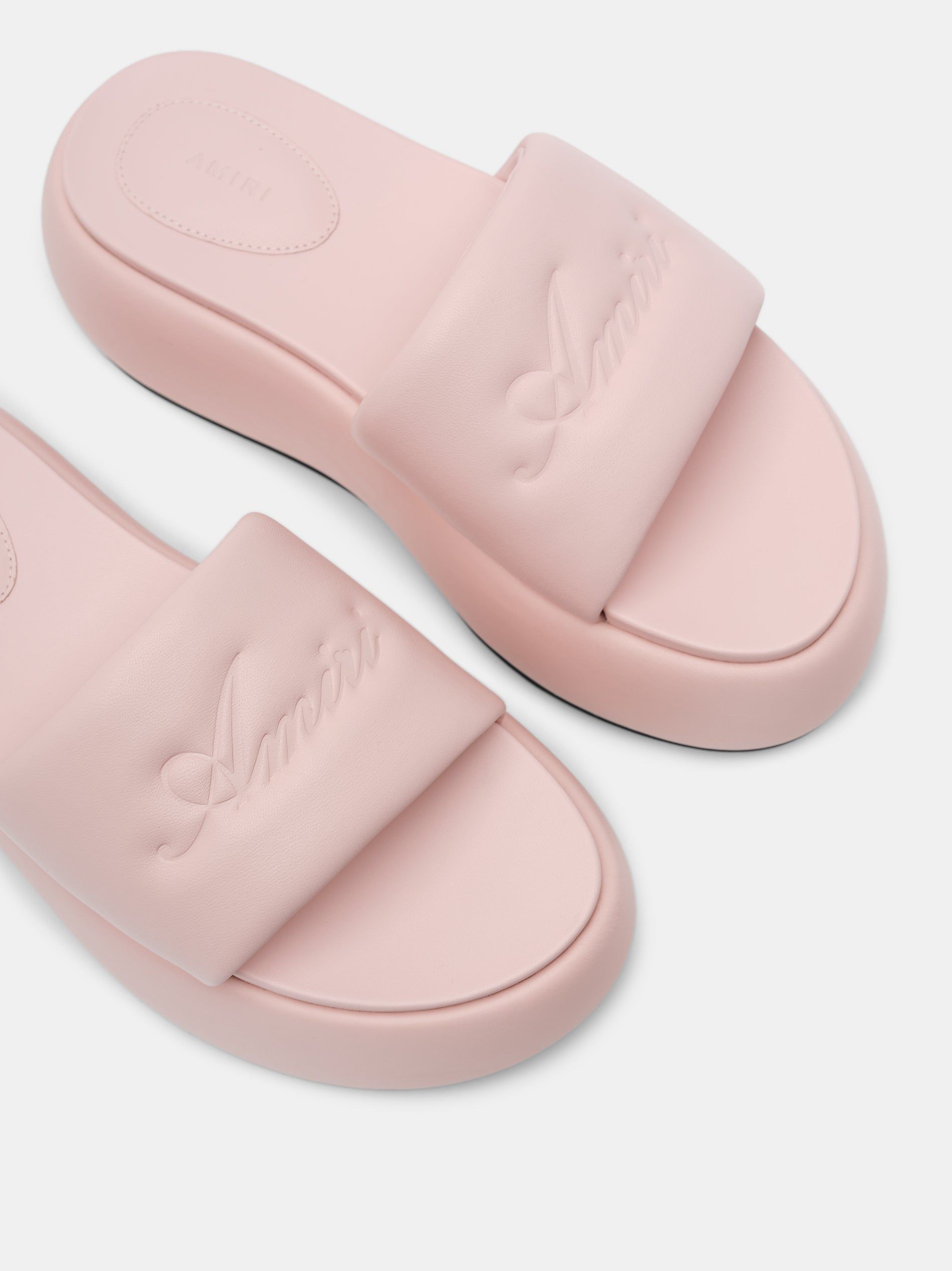 Amiri Script Platform Sandal Women Sandals Pink | RNCBTDZ-93
