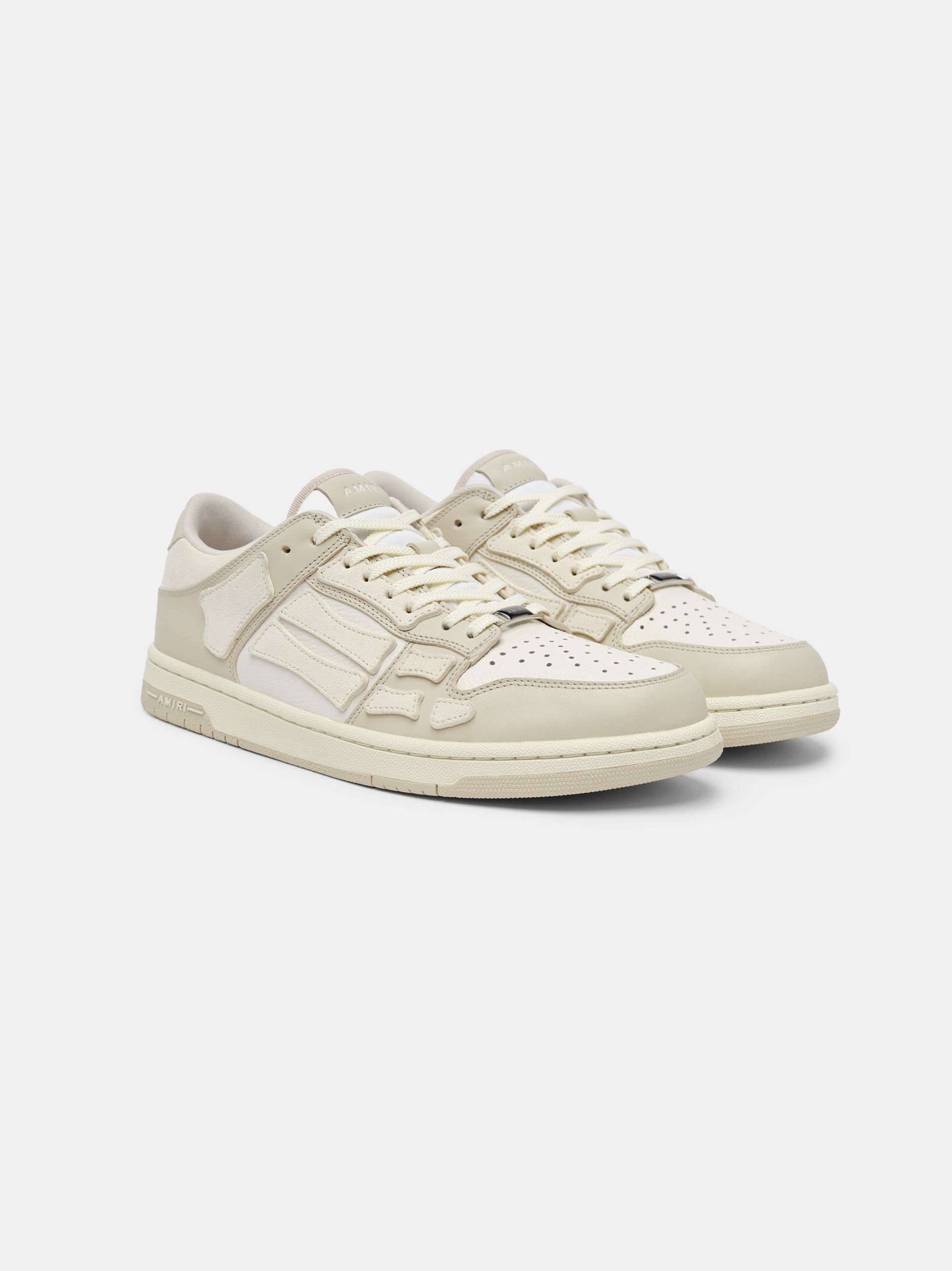 Amiri Skel-top Low Women Sneakers Alabaster | PMUCWTS-40
