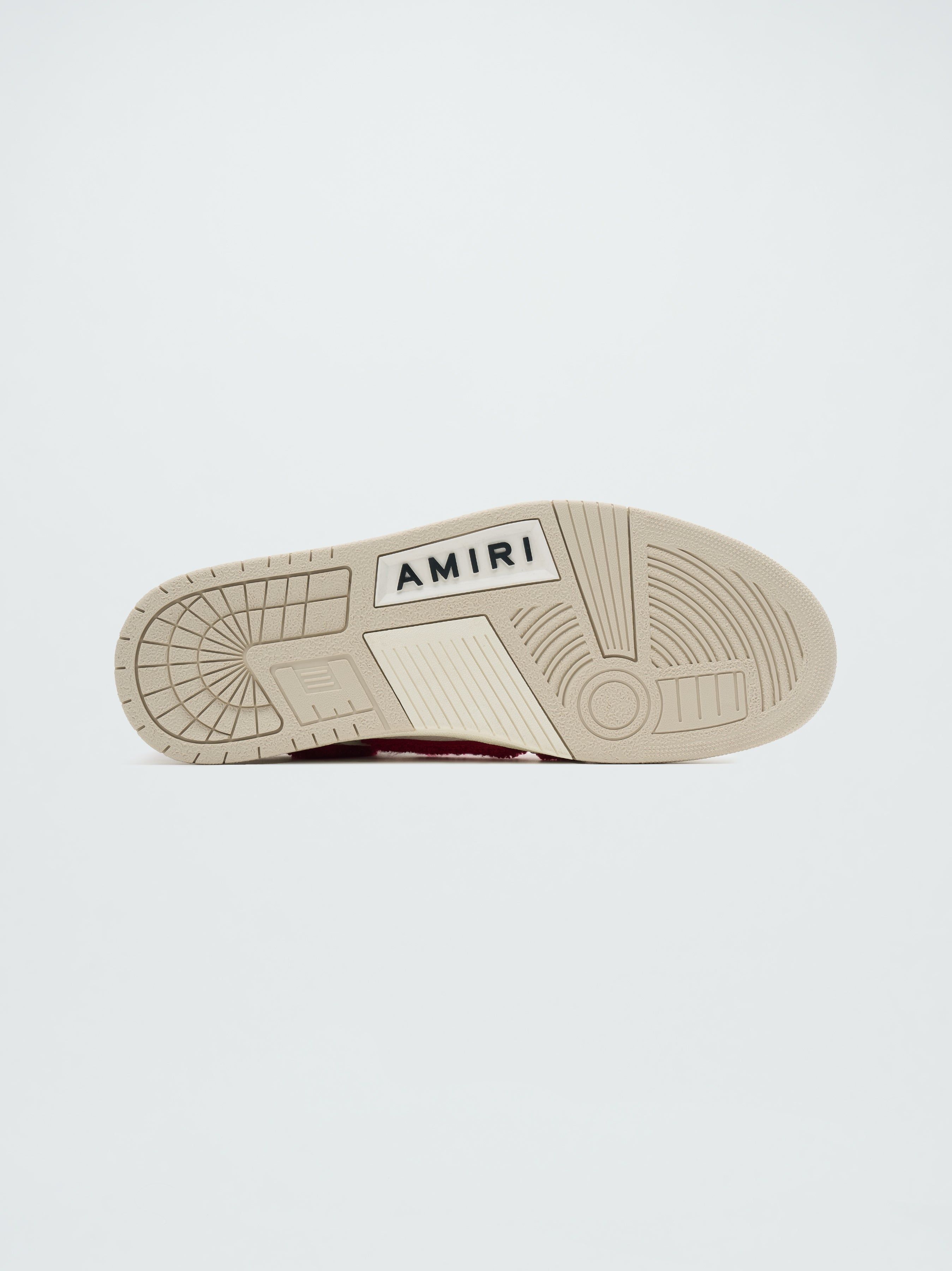 Amiri Skeltop Low Women Sneakers Red | NKMTVEP-86