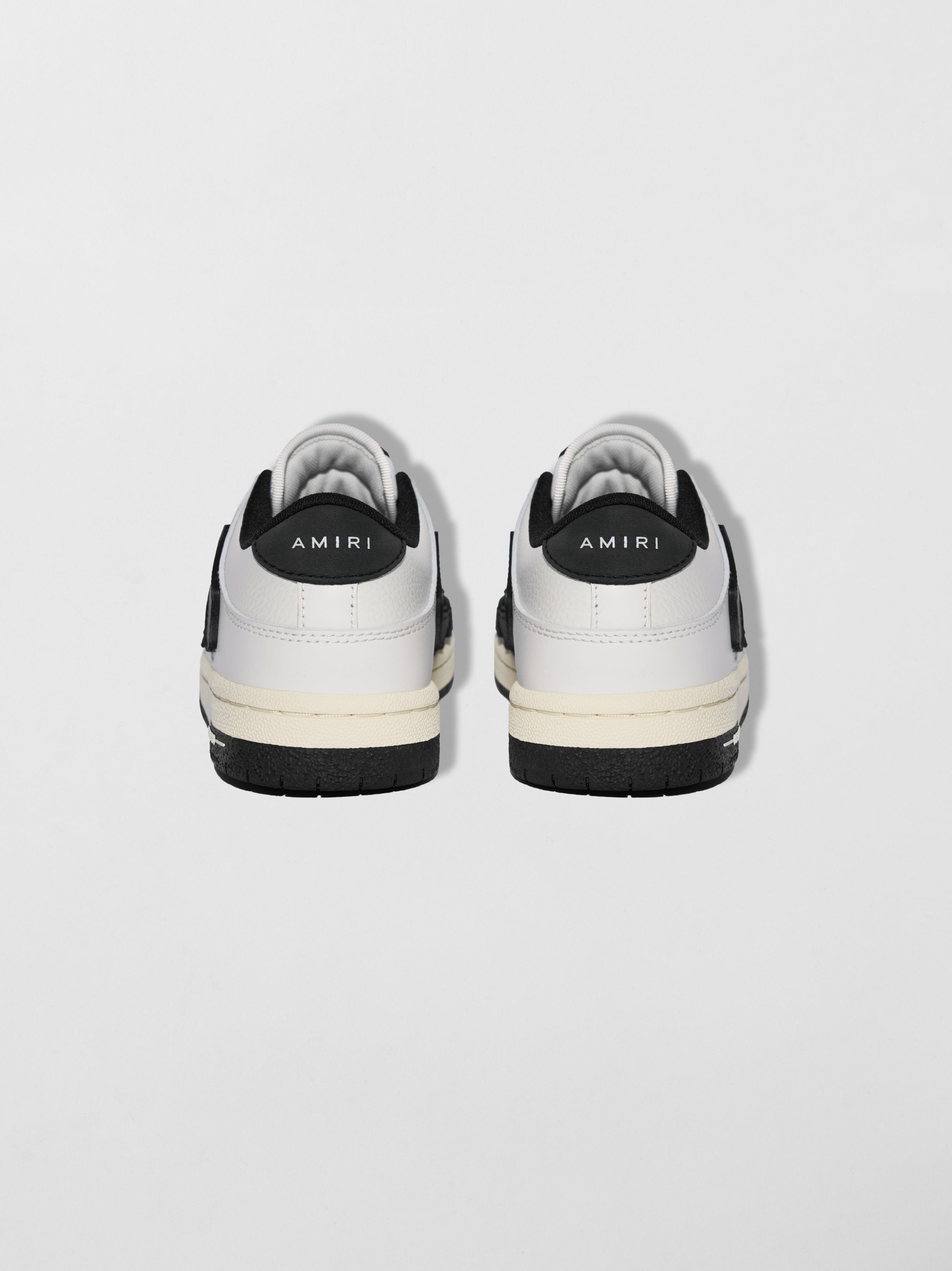 Amiri Skel-top Low Women Sneakers White / Black | KPXRLFM-13