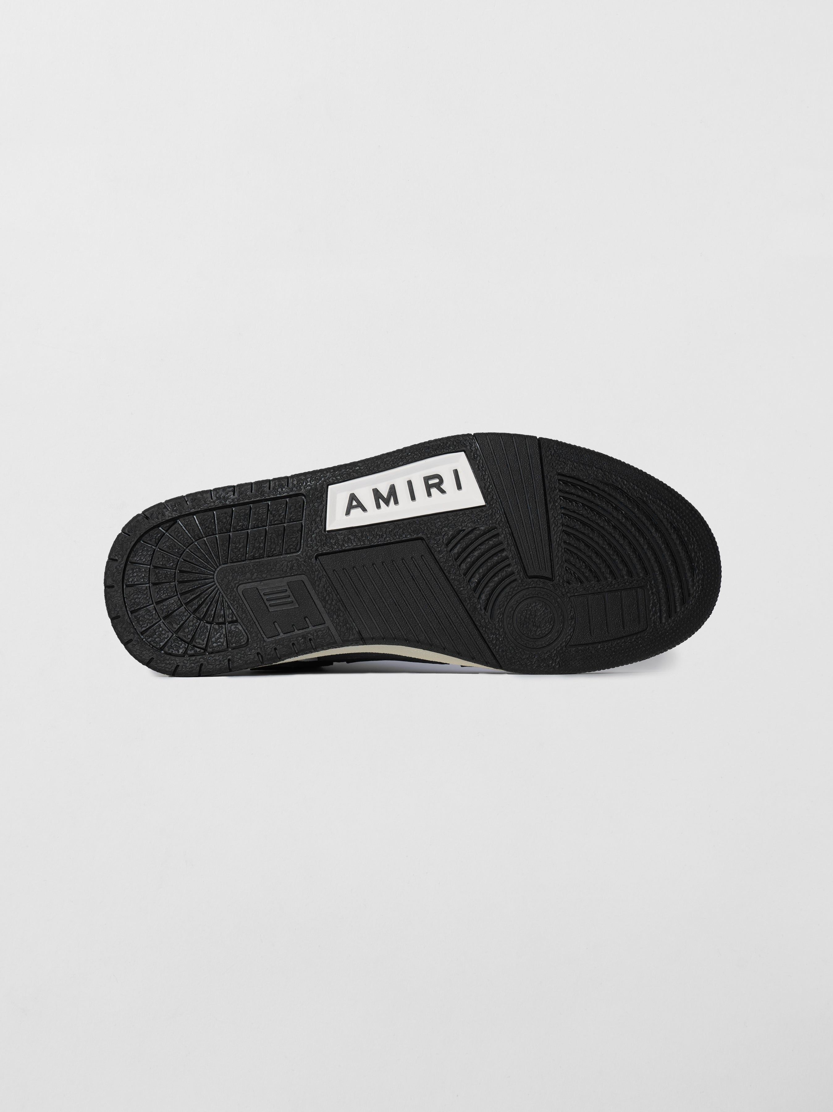 Amiri Skel-top Low Women Sneakers White / Black | KPXRLFM-13