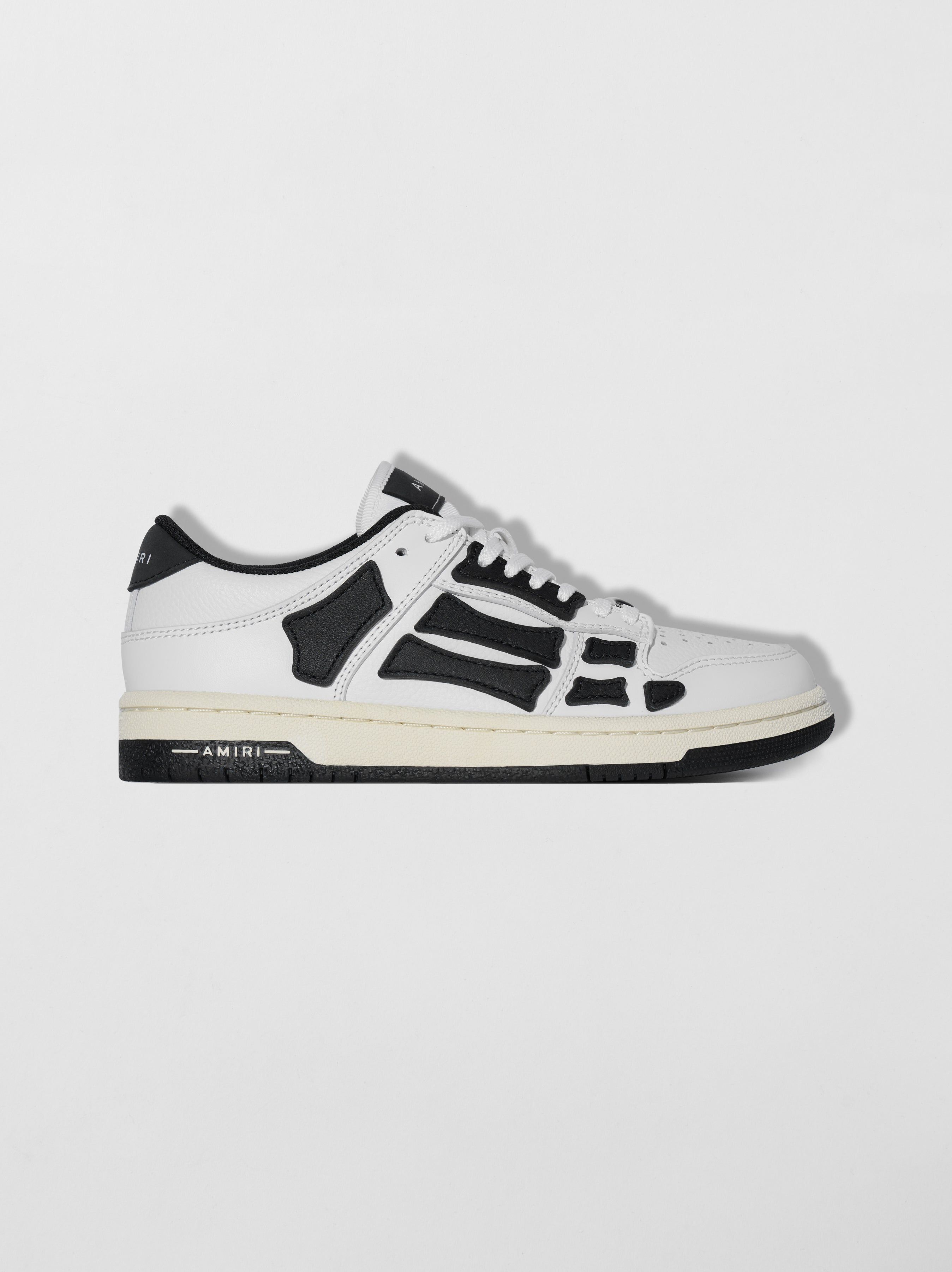 Amiri Skel-top Low Women Sneakers White / Black | KPXRLFM-13