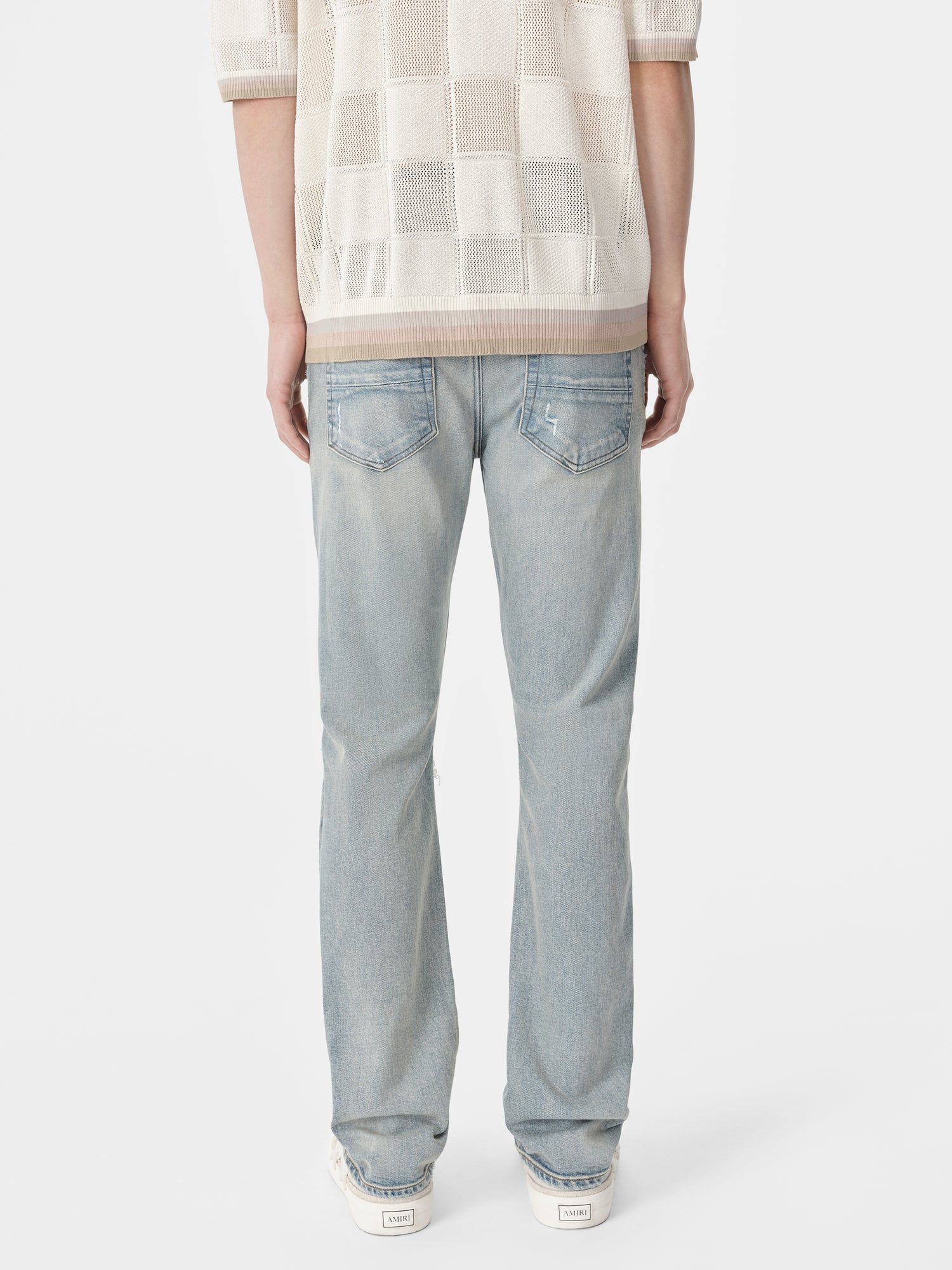 Amiri Slash Slim Jean Men Denim Indigo | MTFJYVB-59