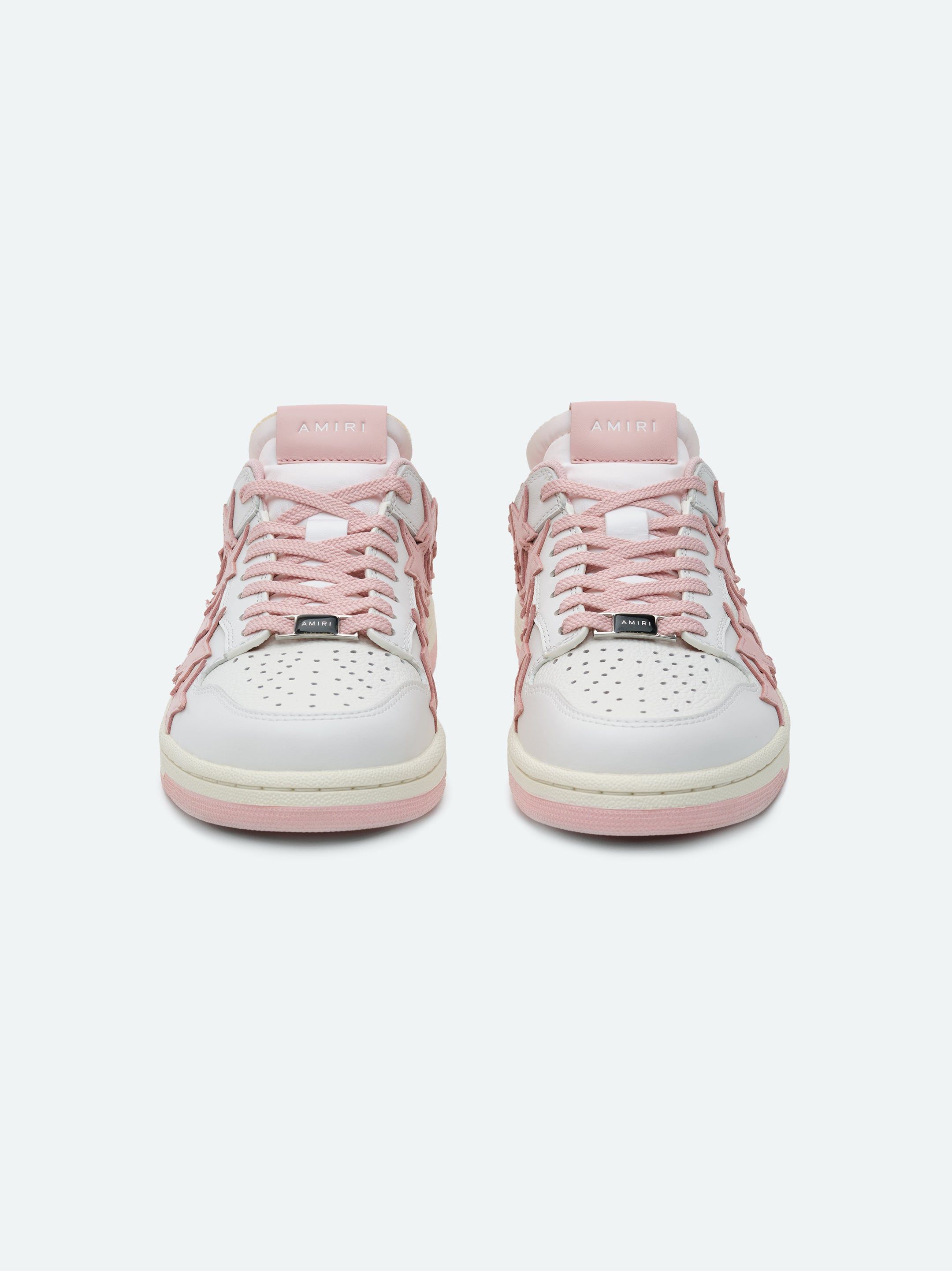 Amiri Stars Low Women Sneakers White Pink | ZHWCBYK-96