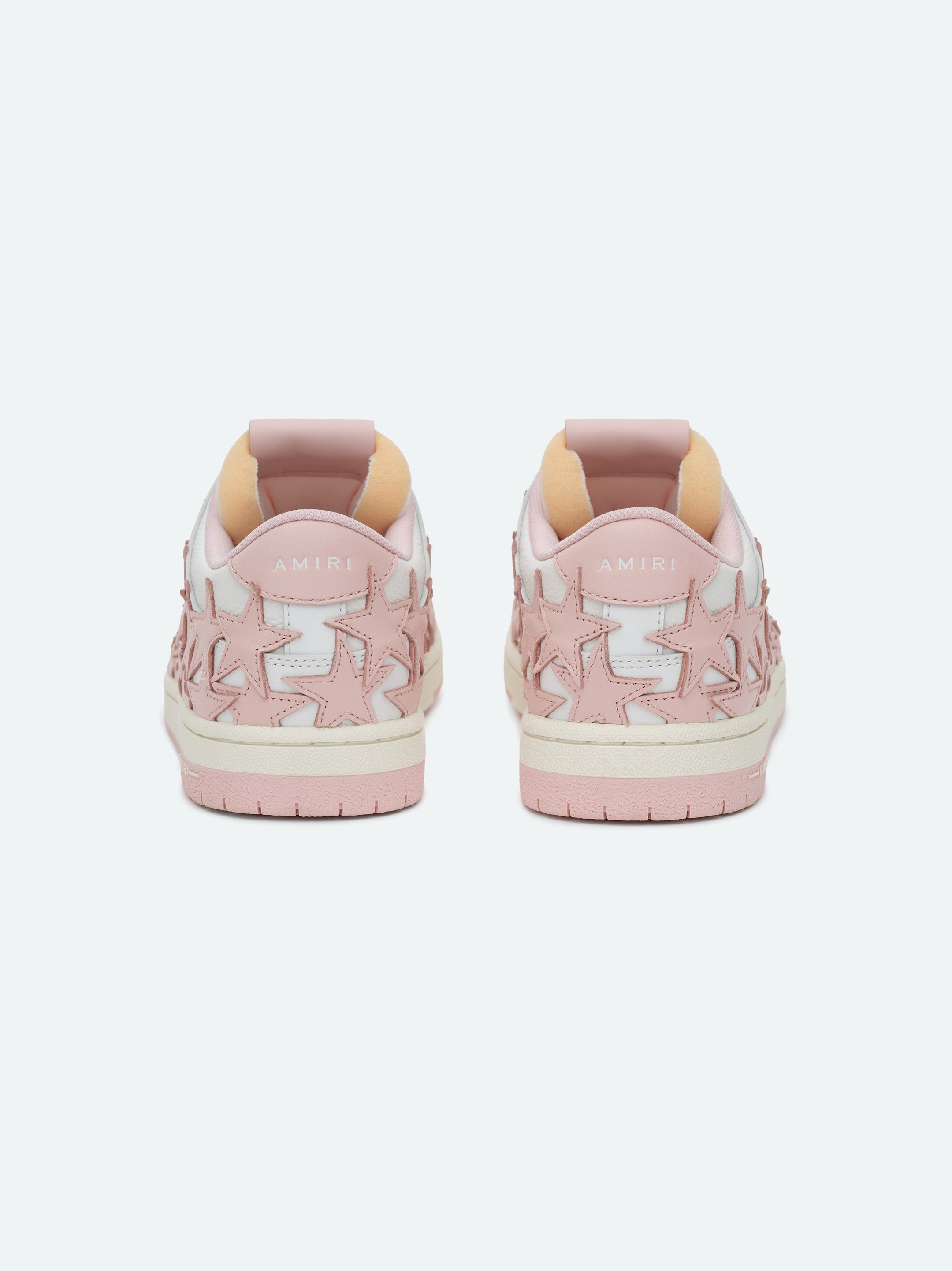 Amiri Stars Low Women Sneakers White Pink | ZHWCBYK-96