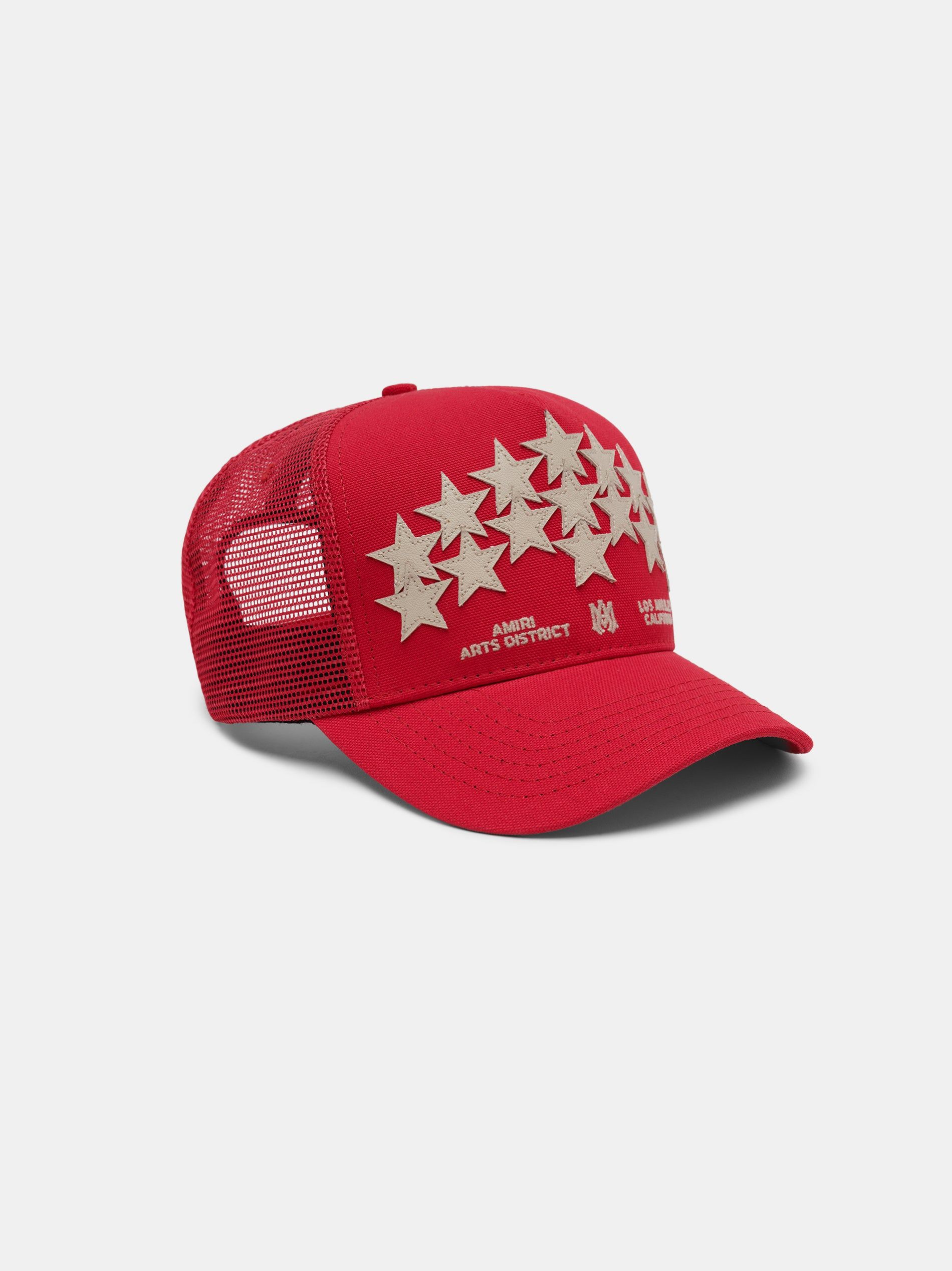 Amiri Stars Trucker Hat Men Hats Red | MISQLRG-65