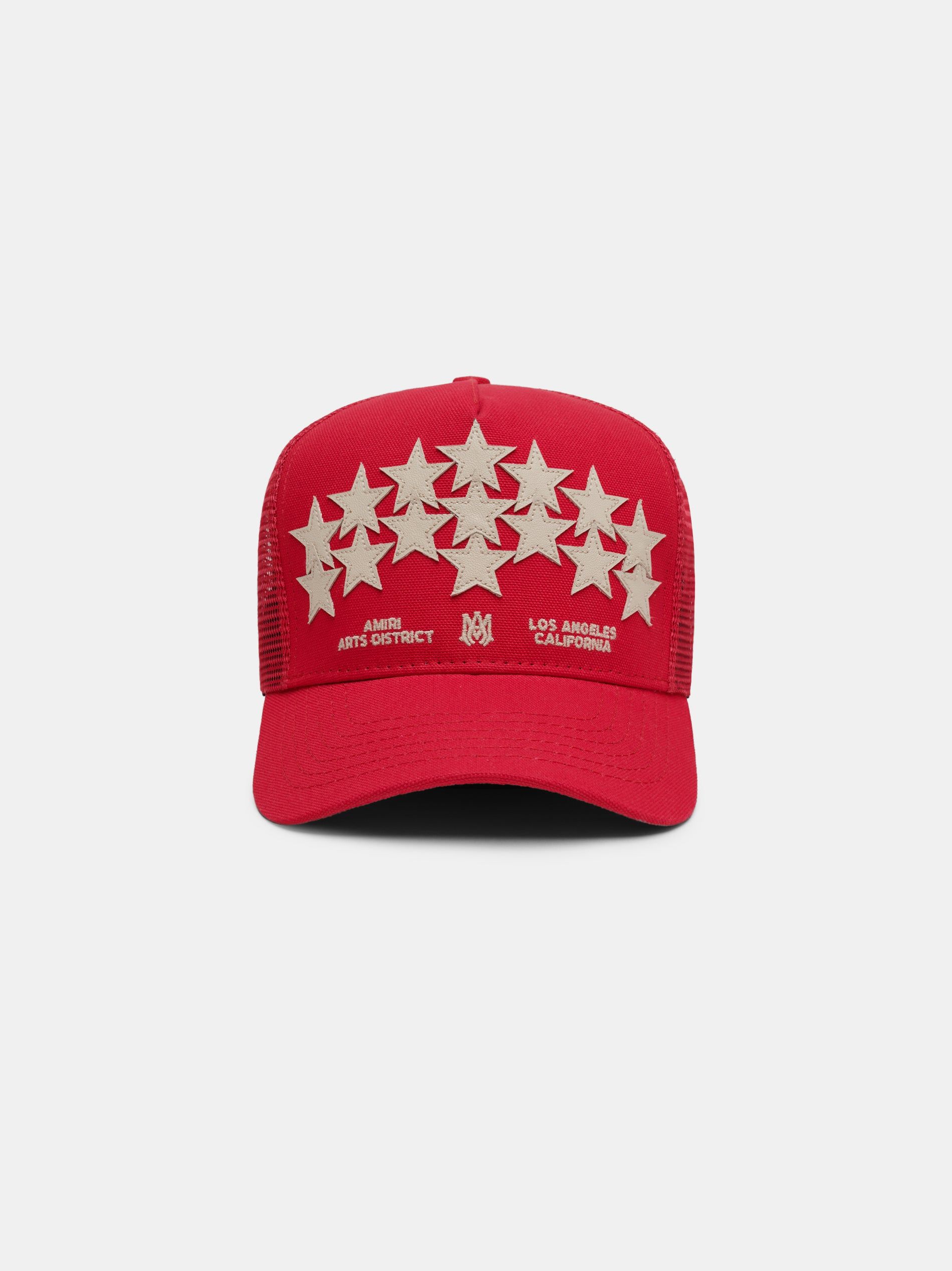 Amiri Stars Trucker Hat Men Hats Red | MISQLRG-65