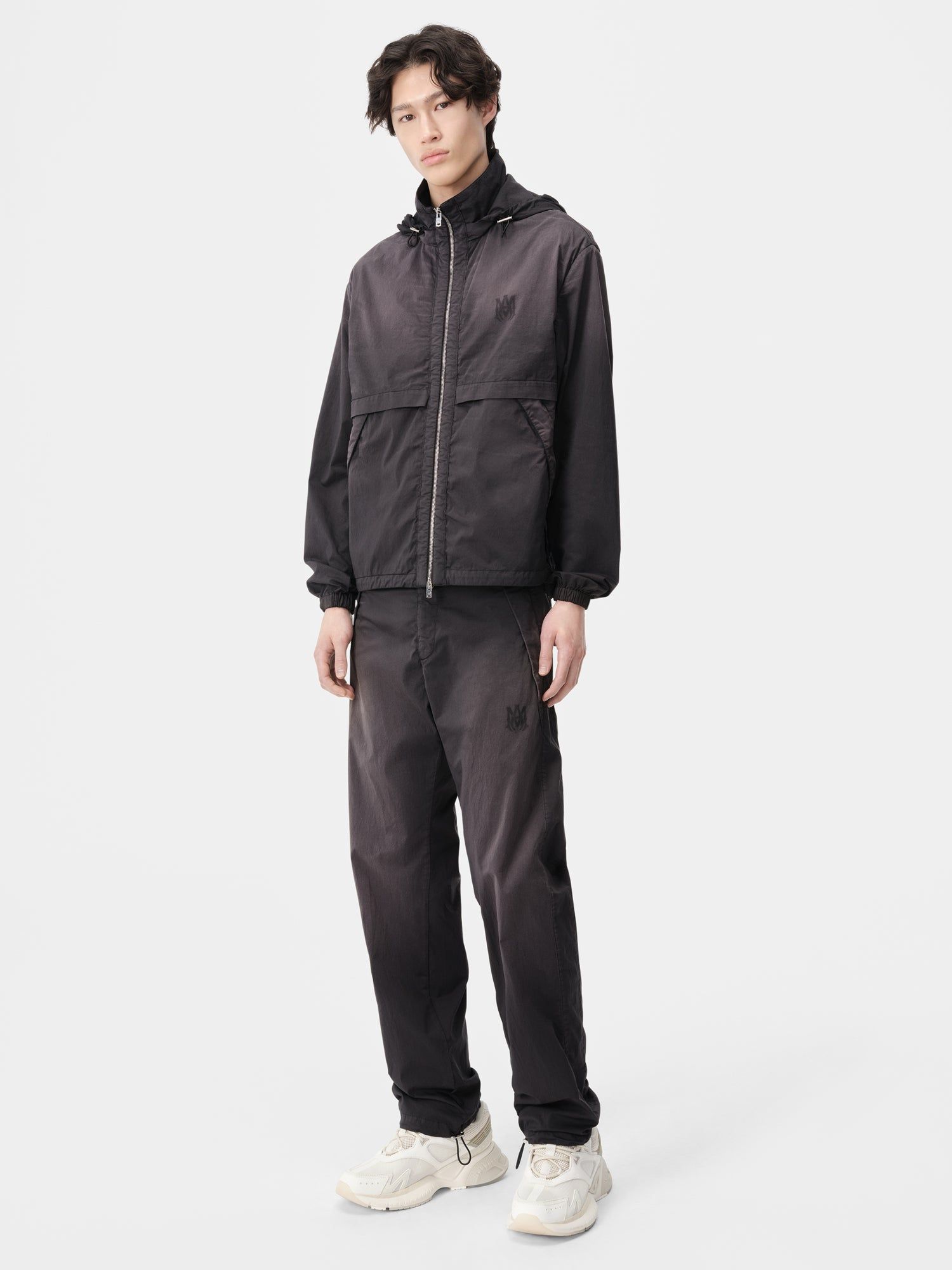 Amiri Sun Faded Ma Track Pant Men Pants Black | LWMEBNV-76