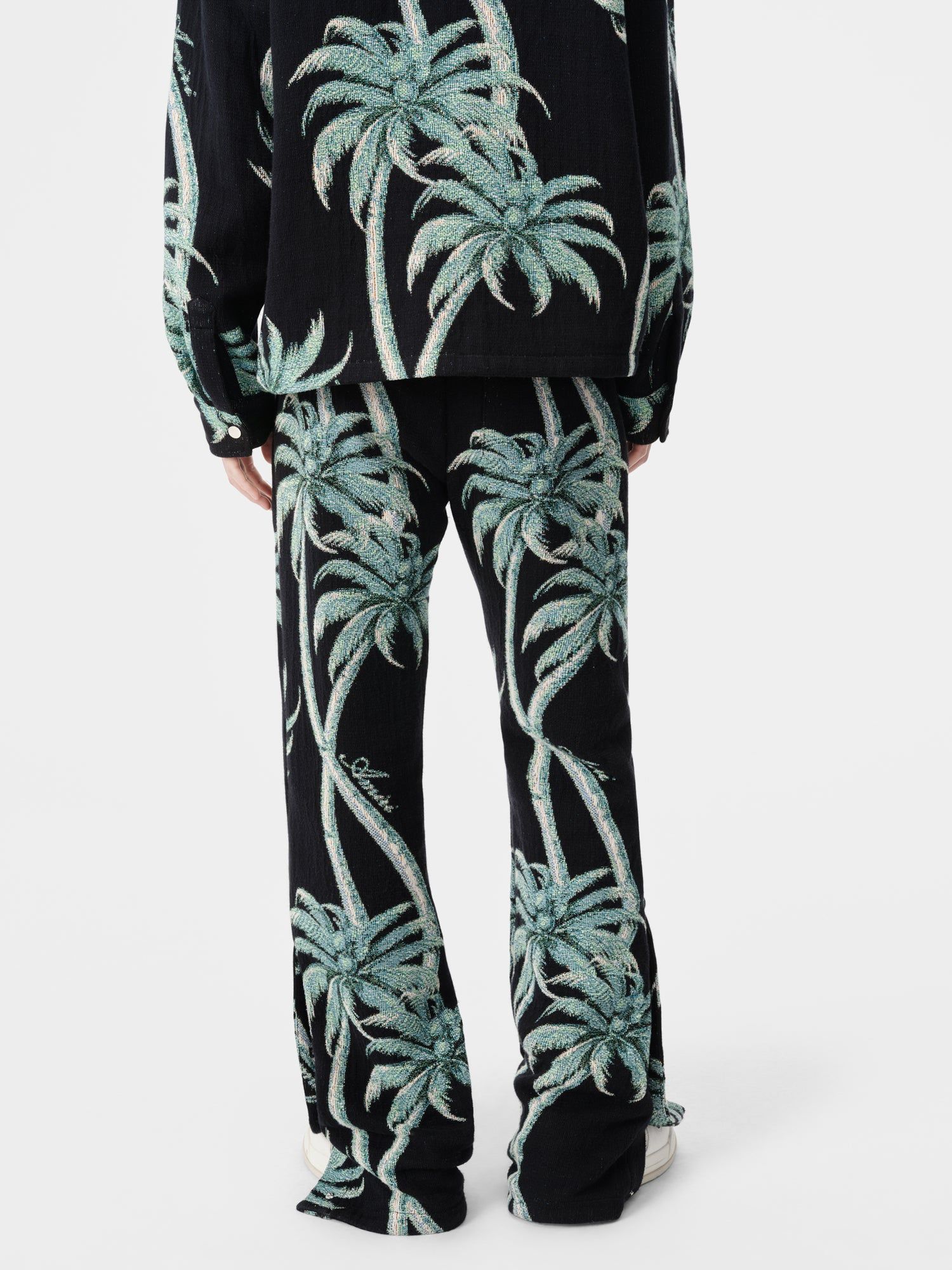 Amiri Twisted Palms Tapestry Pant Men Pants Black | CINMQGL-72