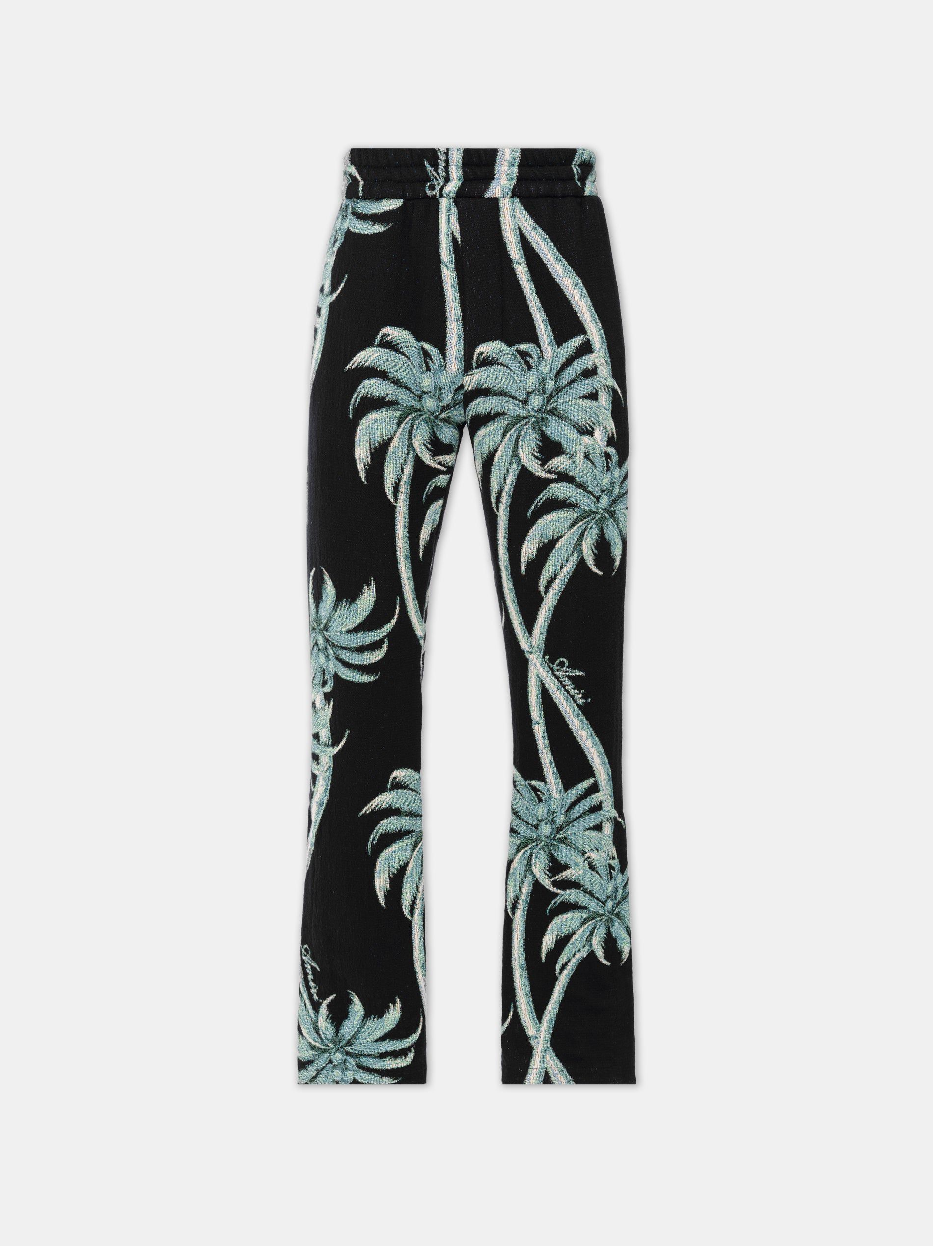 Amiri Twisted Palms Tapestry Pant Men Pants Black | CINMQGL-72
