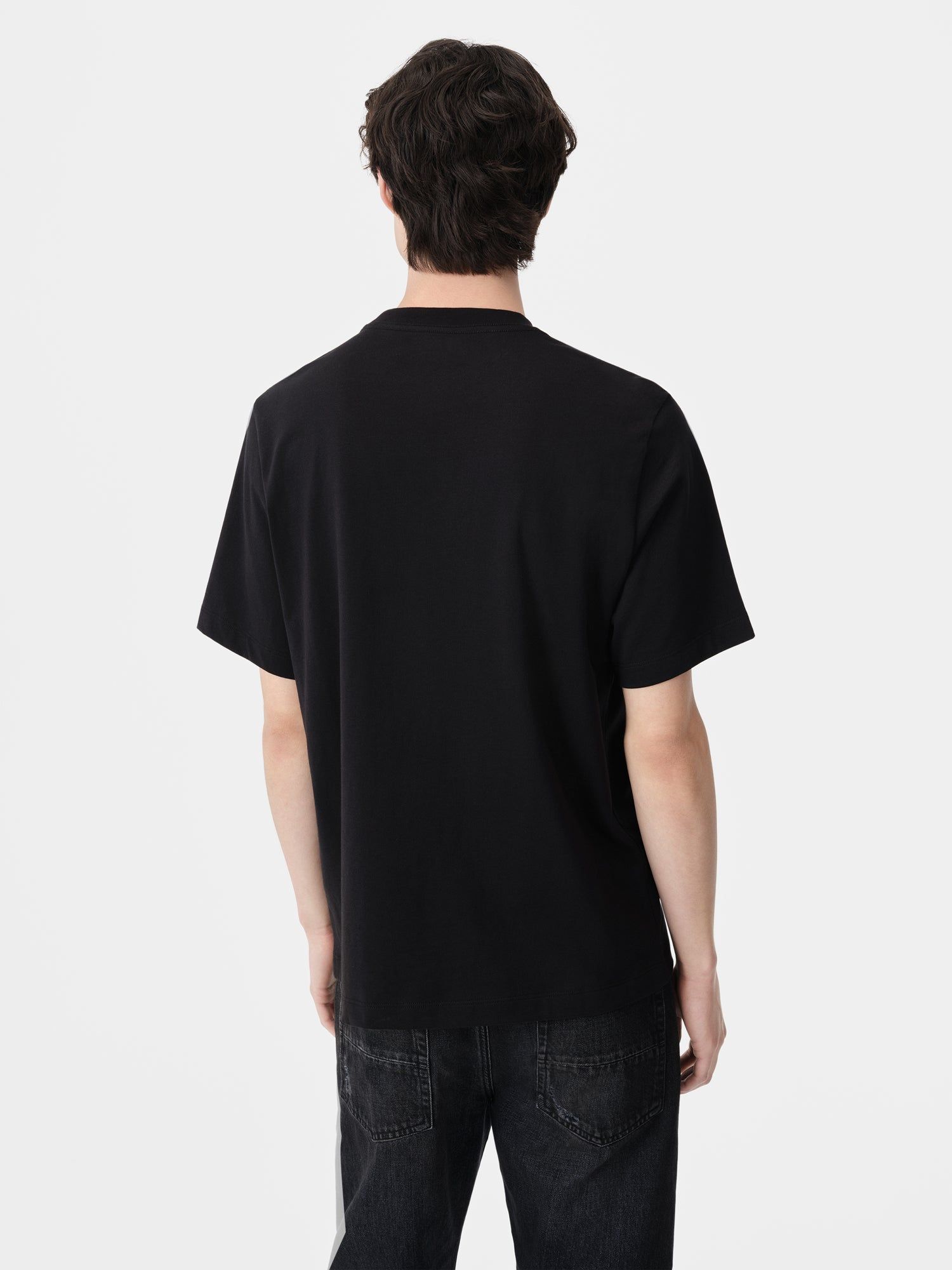 Amiri Twisted Palms Tee Men T Shirts Black | VRWISAH-92