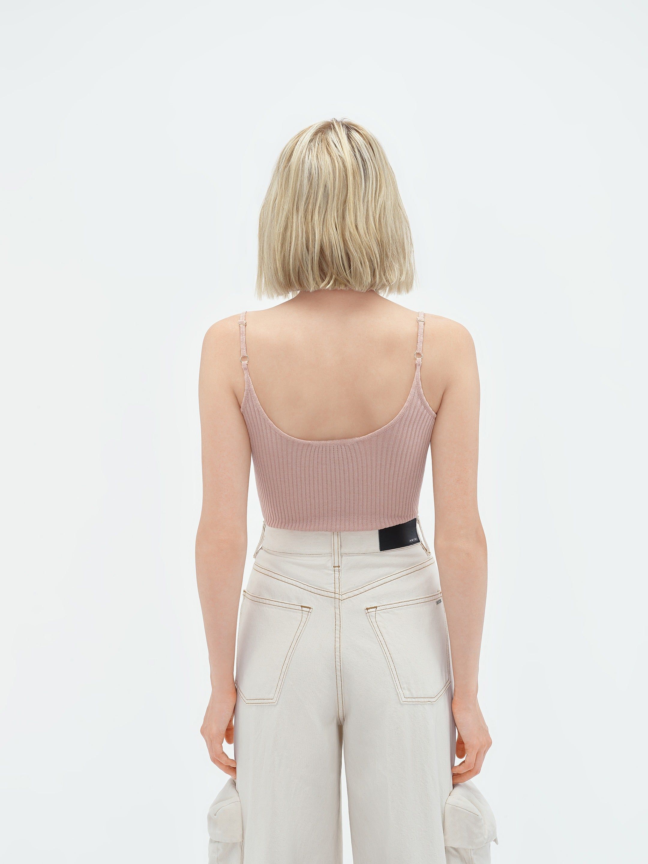 Amiri Vertical Tank Top Women Knitwear Cork | JZSICBT-96