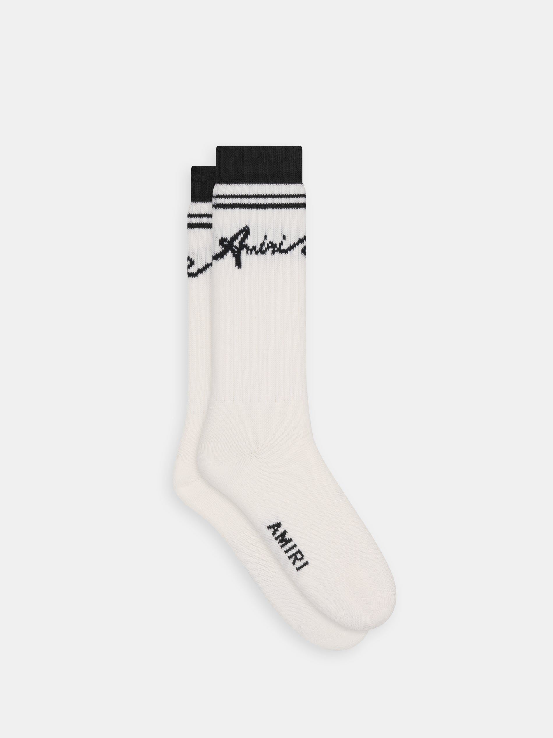 Amiri Wave Socks Men Socks Black | VJRAWTX-78