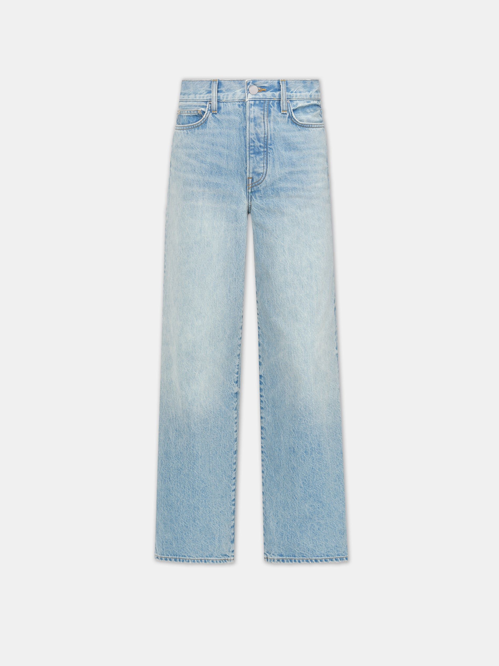 Amiri Wide Straight Jean Women Denim Blue | PHOWVLD-53